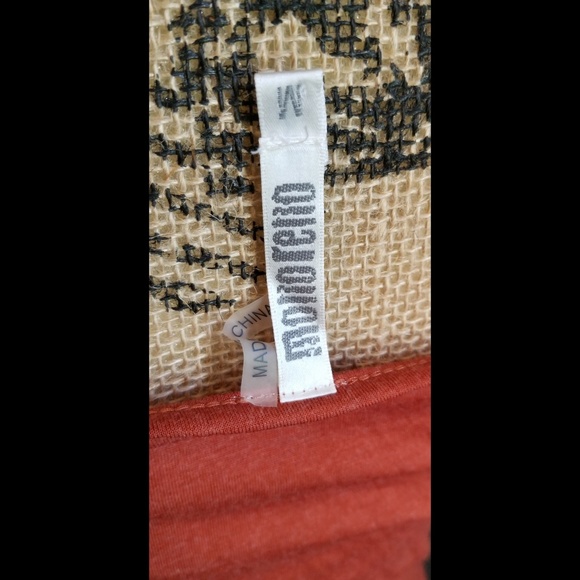 Monoreno Rust orange ajustable strap tank dress - Picture 4 of 4